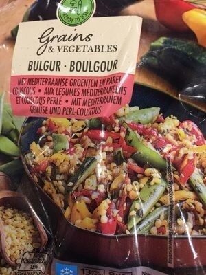 Boulgour aux légumes méditerranéens et couscous perlé