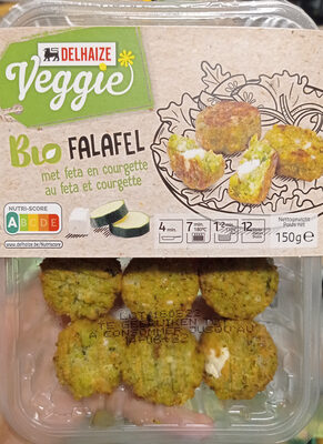 Image descriptive de Falafel feta et courgette