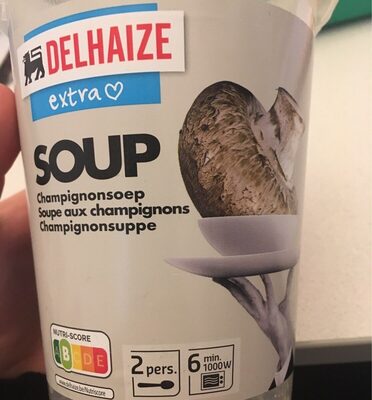 Image descriptive de Soupe aux champignons