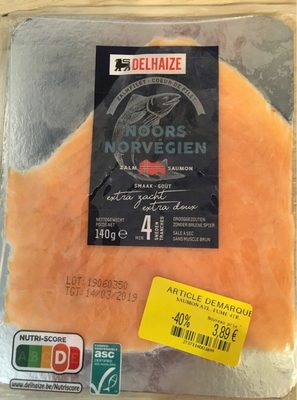 Delhaize Coeur de filet- Saumon norvégien