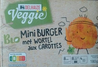 Image descriptive de Mini burger aux carottes