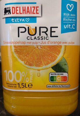 Pure classic Jus d'orange avec pulpe