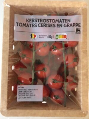 Image descriptive de Tomates cerises en grappe