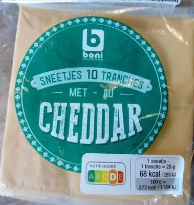 Tranches au Cheddar