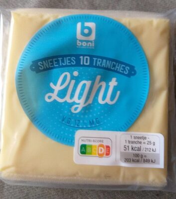 Image descriptive de Tranches Fromage fondu