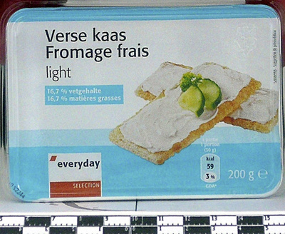 Image descriptive de Fromage frais light 167 MG