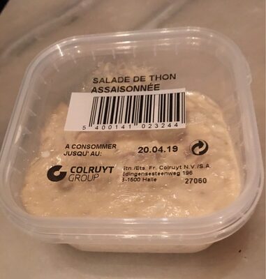 Salade de thon assaisonnée