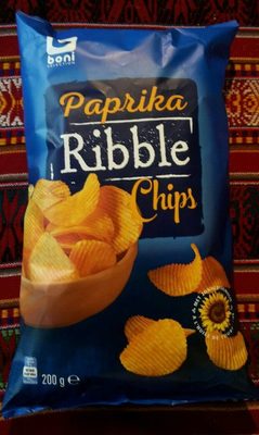 Image descriptive de Boni Paprika Ribble chips