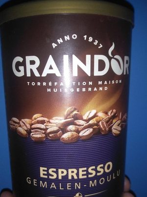 Image descriptive de Graindor expresso moulu Colruyt