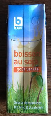 Image descriptive de Boisson au soja goût vanille