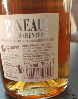 Image descriptive de Vin Pineau