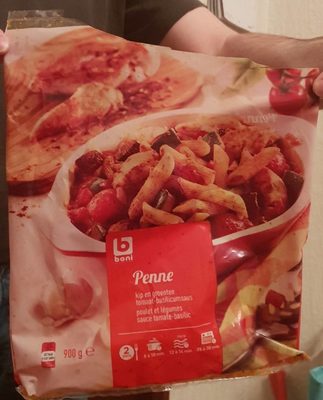 Image descriptive de Penne poulet et légumes