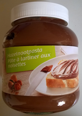 Image descriptive de Pâte à tartiner aux noisette