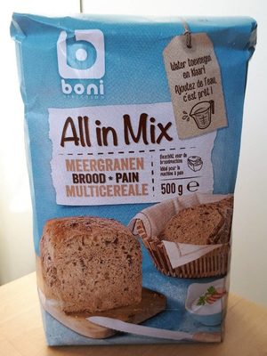 boni All in mix Préparation pour pain multicéréales