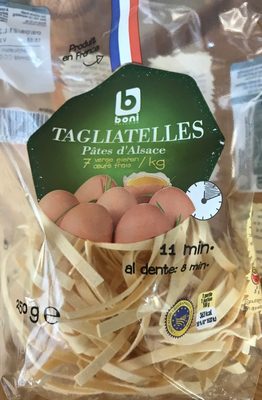 Image descriptive de Tagliatelles