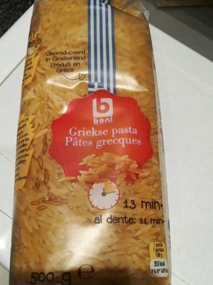 Image descriptive de Pâtes grecques