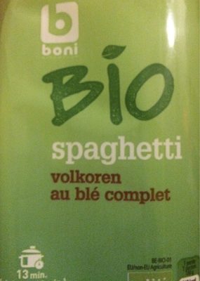 Spaghetti au blé complet