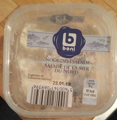 Image descriptive de Salade de la mer du Nord