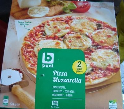 Image descriptive de Pizza mozzarella