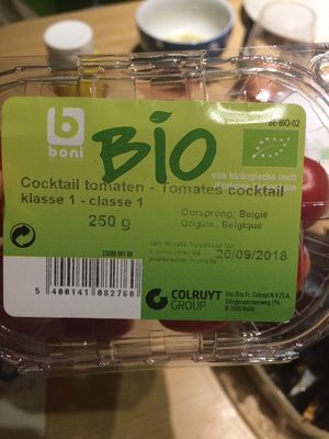 Image descriptive de Bio Tomates cocktail