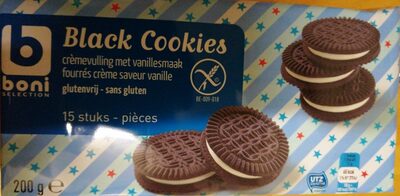 Black cookies