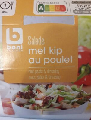 Image descriptive de Salade au poulet