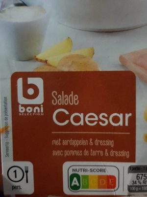 Image descriptive de Salade caesar avec pomme de terre dressing