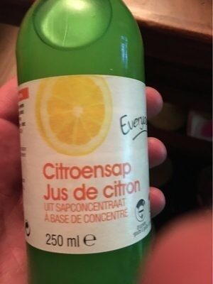 Image descriptive de Jus de citron