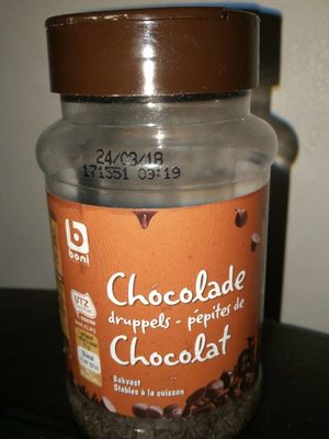 Image descriptive de Pépites de chocolat