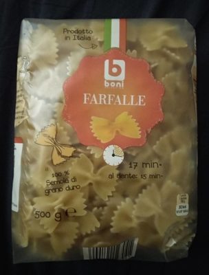 Image descriptive de Farfalle