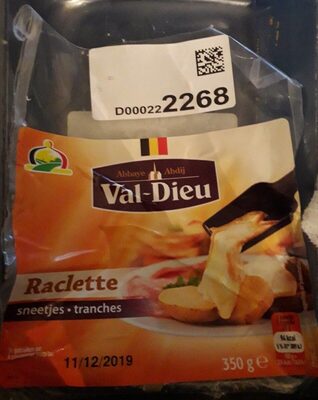 Val-Dieu fromage raclette tranches