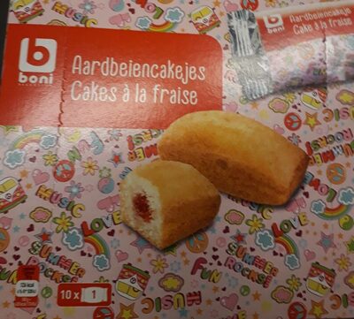 Cakes à la fraise