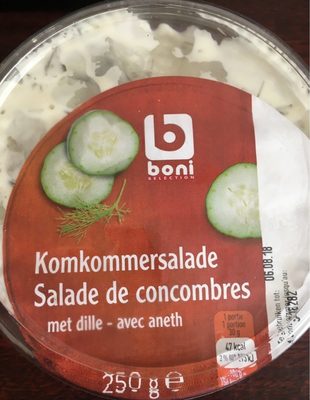 Image descriptive de Salade de concombres