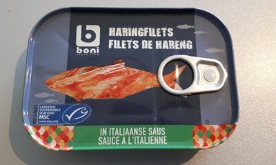 Image descriptive de Filets de hareng sauce à litalienne