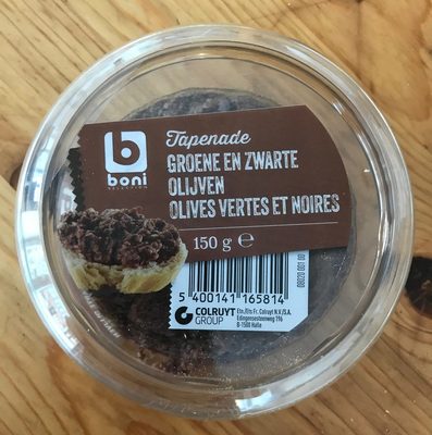 Tapenade olives vertes et noires