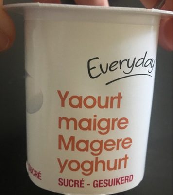 Yaourt maigre Magere yoghurt