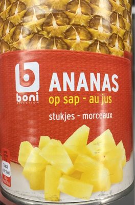 Image descriptive de Ananas au jus