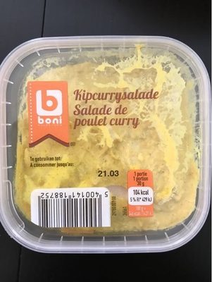 Image descriptive de Salade De Poulet Curry