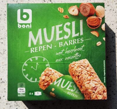 Image descriptive de Muesli avec noisettes