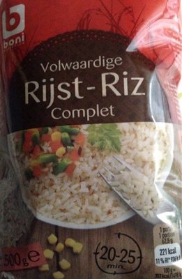 Image descriptive de Riz complet