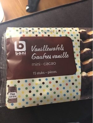 Gaufres Vanilles Minicacao