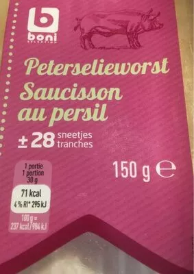 Saucisson au persil