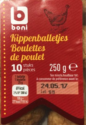 Image descriptive de Boulettes de poulet