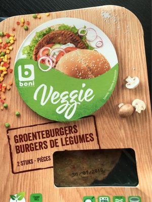 Image descriptive de Burgers de legumes