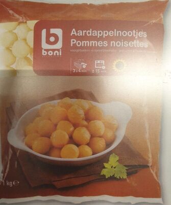 Image descriptive de pommes noisettes boni