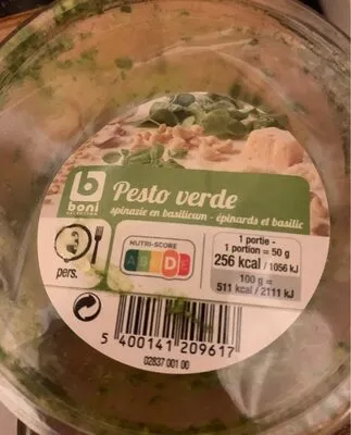 Pesto Verde spinazie basilicum