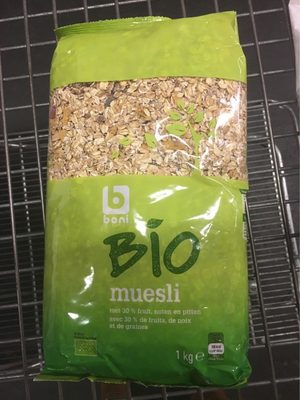 Image descriptive de Muesli Bio 30 de fruits noix et graines