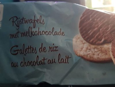 Image descriptive de Galettes de riz au chocolat au lait