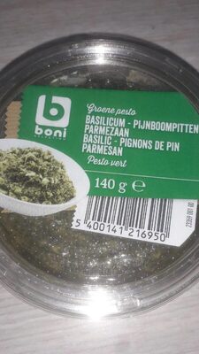 Image descriptive de Pesto vert