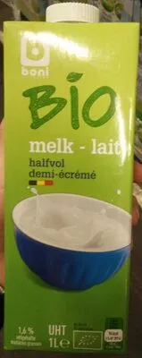 Bio lait demi-écrémé